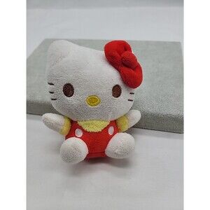 Hello Kitty Plush Stuffed Animal Small 4" Hello Kitty Plush No Tush Tags